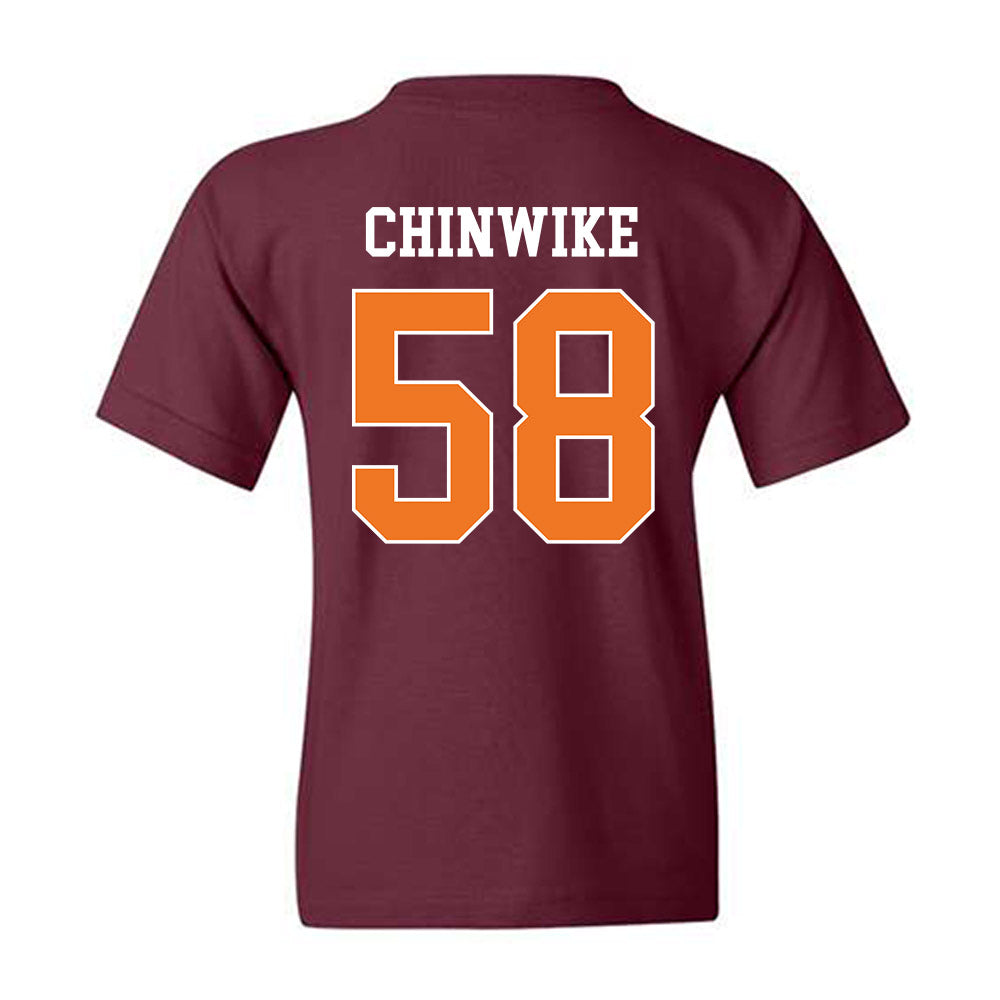 Virginia Tech - NCAA Football : Zeke Chinwike - Classic Shersey Youth T-Shirt-1