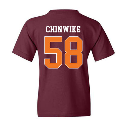 Virginia Tech - NCAA Football : Zeke Chinwike - Classic Shersey Youth T-Shirt-1