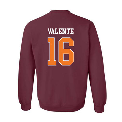 Virginia Tech - NCAA Women's Soccer : Ella Valente - Classic Shersey Crewneck Sweatshirt-1