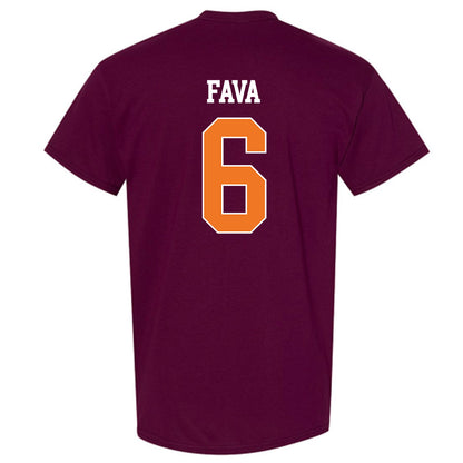 Virginia Tech - NCAA Women's Volleyball : Erica Fava - Classic Shersey T-Shirt-1