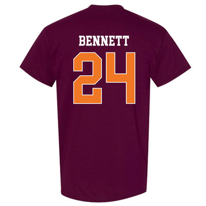 Virginia Tech - NCAA Football : Braydon Bennett - Classic Shersey T-Shirt-1
