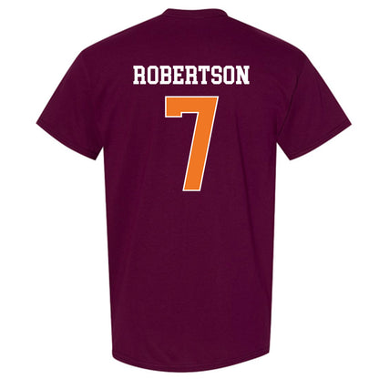 Virginia Tech - NCAA Women's Soccer : Ellie Robertson - Classic Shersey T-Shirt-1
