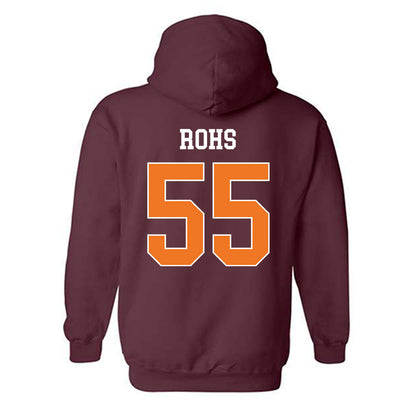 Virginia Tech - NCAA Softball : Annika Rohs - Classic Shersey Hooded Sweatshirt-1