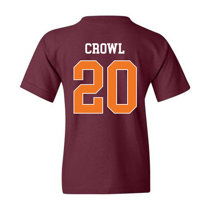 Virginia Tech - NCAA Baseball : Preston Crowl - Classic Shersey Youth T-Shirt