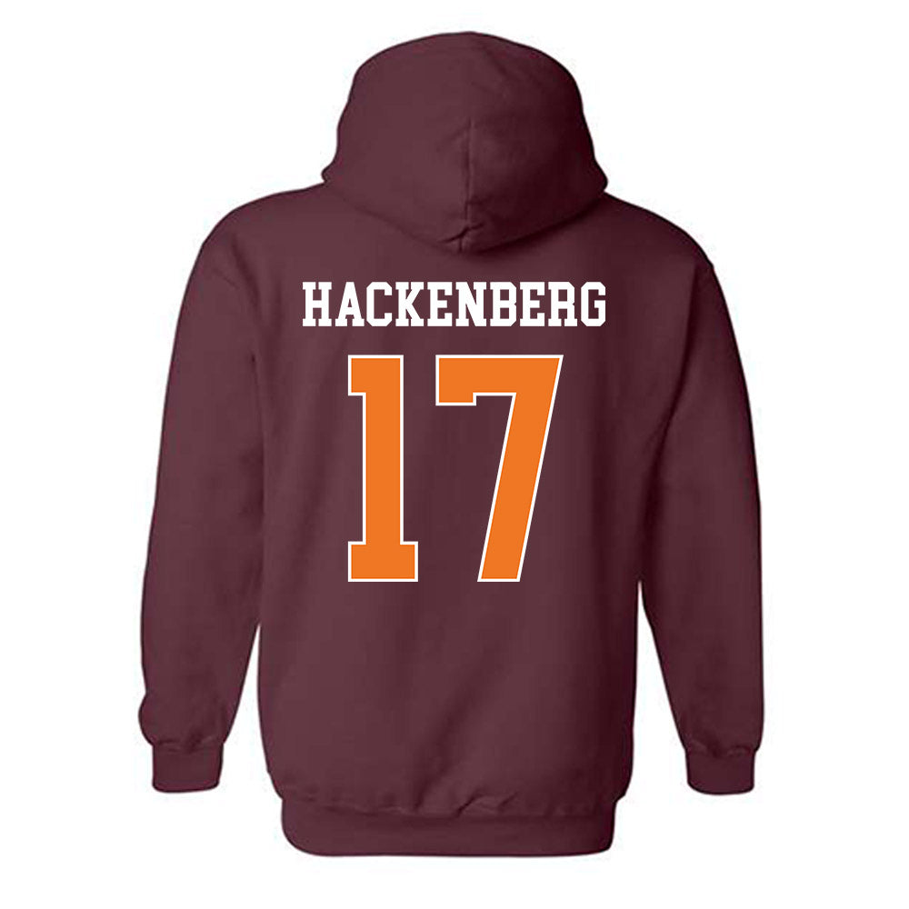 Virginia Tech - NCAA Men's Soccer : Ethan Hackenberg - Classic Shersey Hooded Sweatshirt