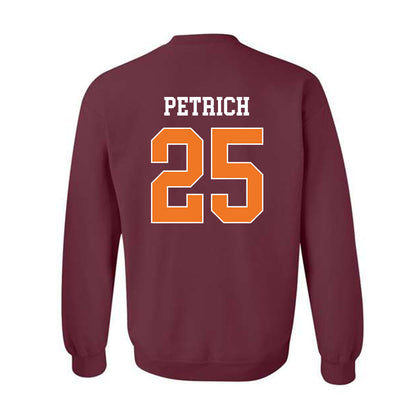 Virginia Tech - NCAA Baseball : Owen Petrich - Classic Shersey Crewneck Sweatshirt-1