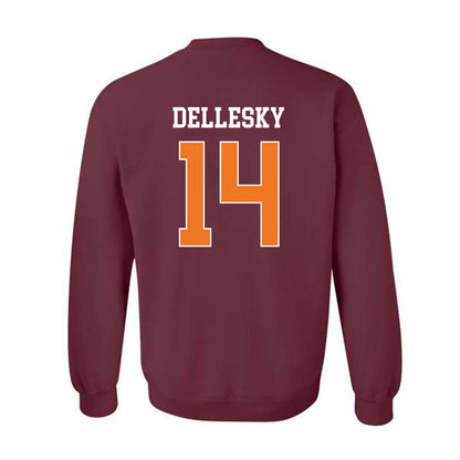 Virginia Tech - NCAA Women's Volleyball : Erica Dellesky - Classic Shersey Crewneck Sweatshirt-1