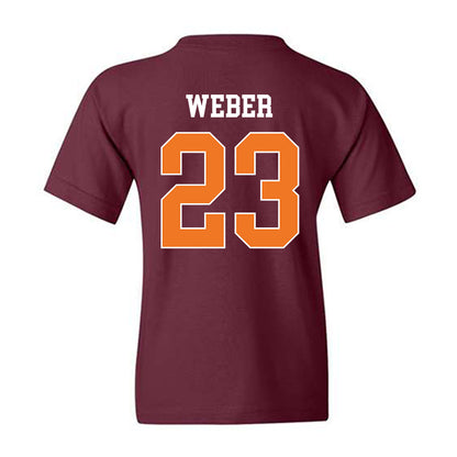 Virginia Tech - NCAA Baseball : Ben Weber - Classic Shersey Youth T-Shirt-1