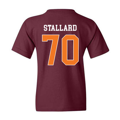 Virginia Tech - NCAA Football : Carter Stallard - Classic Shersey Youth T-Shirt-1