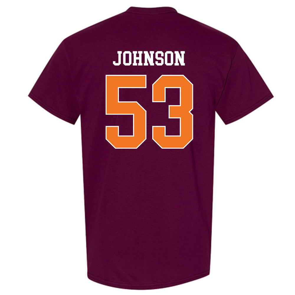 Virginia Tech - NCAA Football : Will Johnson - Classic Shersey T-Shirt-1