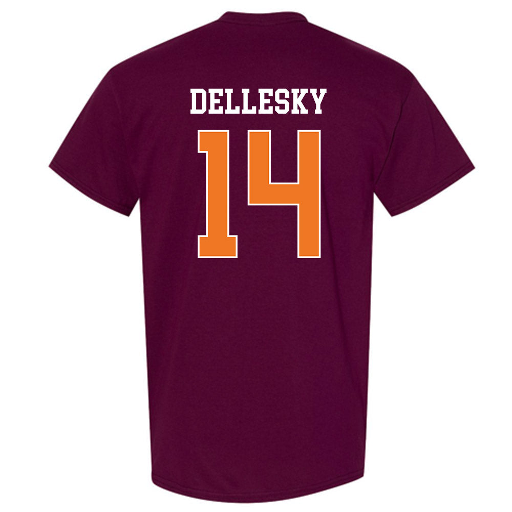 Virginia Tech - NCAA Women's Volleyball : Erica Dellesky - Classic Shersey T-Shirt-1
