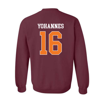 Virginia Tech - NCAA Men's Soccer : Mathias Yohannes - Classic Shersey Crewneck Sweatshirt-1