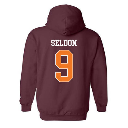 Virginia Tech - NCAA Football : Cameron Seldon - Classic Shersey Hooded Sweatshirt-1