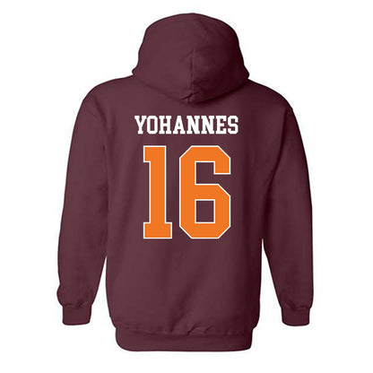 Virginia Tech - NCAA Men's Soccer : Mathias Yohannes - Classic Shersey Hooded Sweatshirt-1