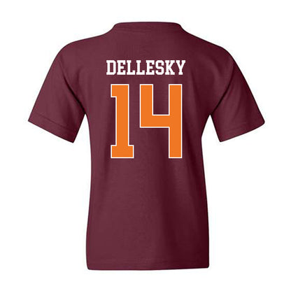 Virginia Tech - NCAA Women's Volleyball : Erica Dellesky - Classic Shersey Youth T-Shirt-1