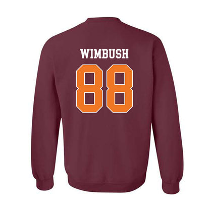 Virginia Tech - NCAA Football : Zeke Wimbush - Classic Shersey Crewneck Sweatshirt