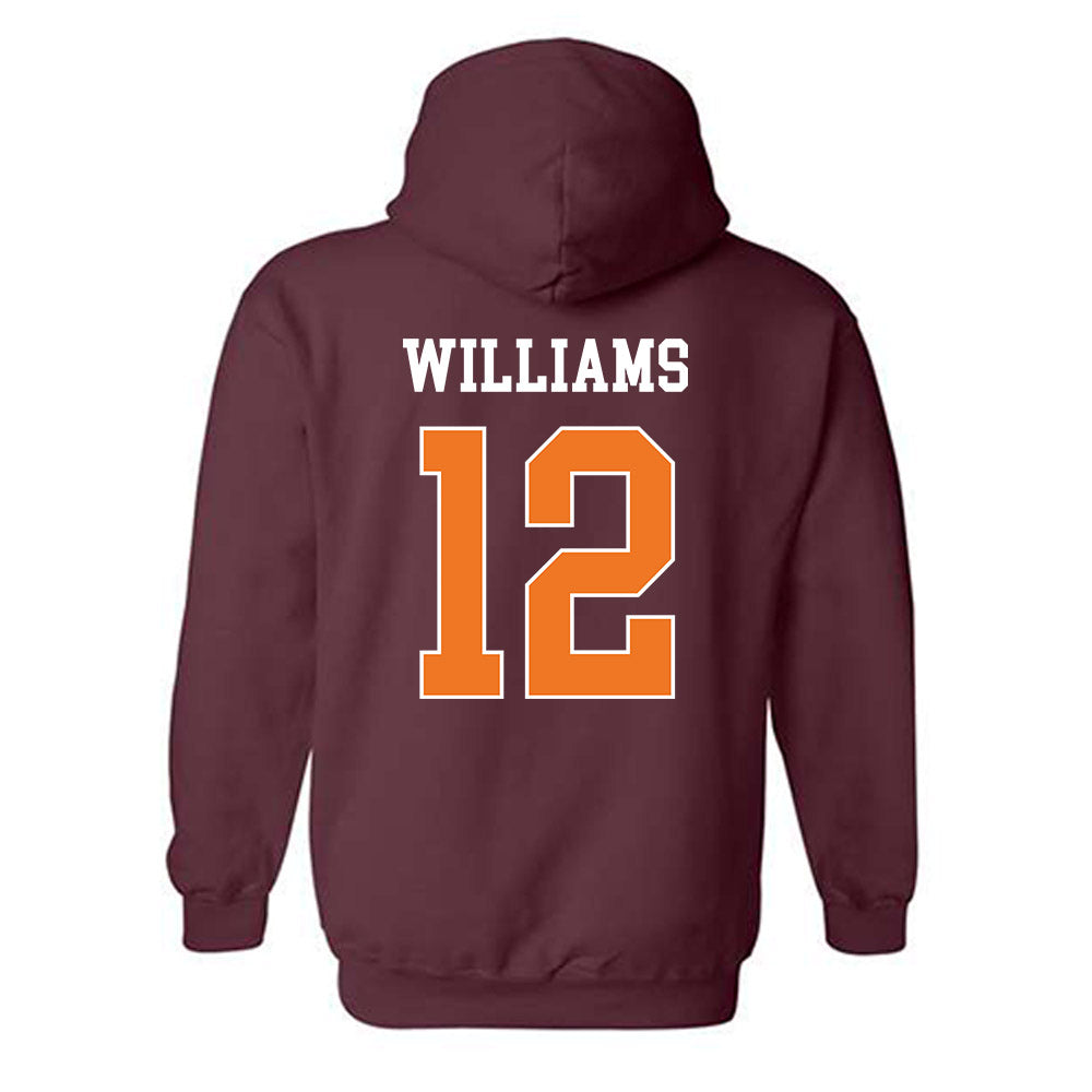 Virginia Tech - NCAA Football : Gabe Williams - Classic Shersey Hooded Sweatshirt-1