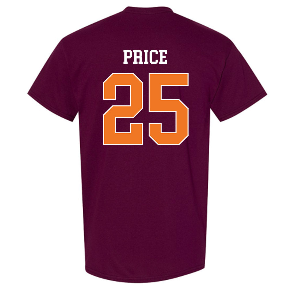 Virginia Tech - NCAA Women's Soccer : Taylor Price - Classic Shersey T-Shirt-1