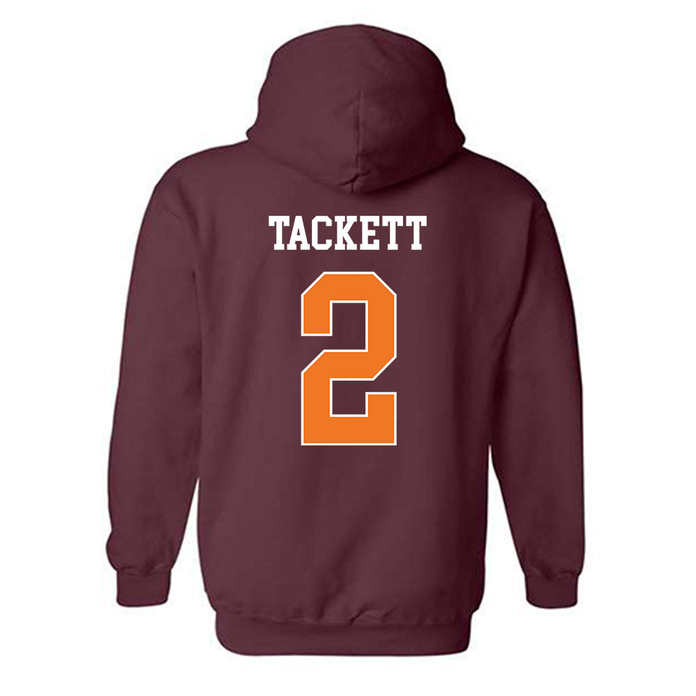 Virginia Tech - NCAA Baseball : Sam Tackett - Classic Shersey Hooded Sweatshirt