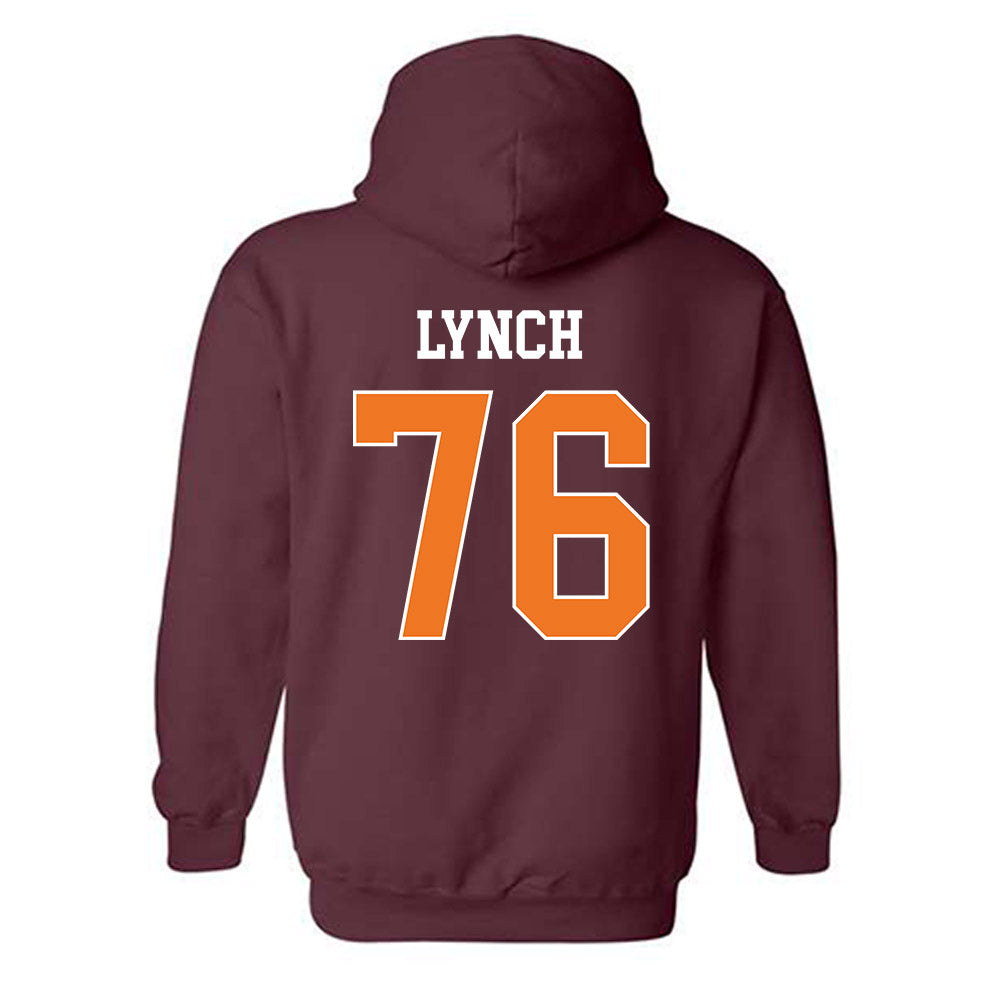 Virginia Tech - NCAA Football : Aidan Lynch - Classic Shersey Hooded Sweatshirt-1