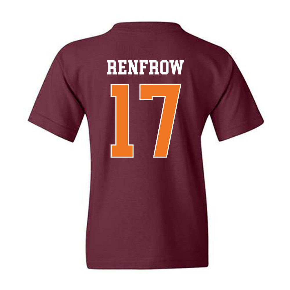 Virginia Tech - NCAA Baseball : Brett Renfrow - Classic Shersey Youth T-Shirt-1