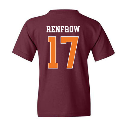 Virginia Tech - NCAA Baseball : Brett Renfrow - Classic Shersey Youth T-Shirt-1