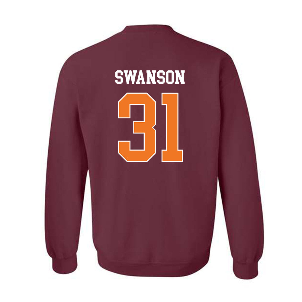 Virginia Tech - NCAA Women's Basketball : Sophie Swanson - Classic Shersey Crewneck Sweatshirt-1