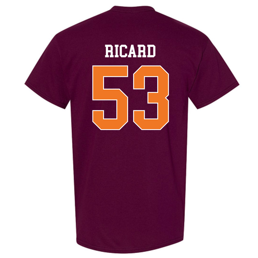 Virginia Tech - NCAA Football : Tommy Ricard - Classic Shersey T-Shirt-1