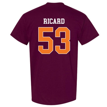 Virginia Tech - NCAA Football : Tommy Ricard - Classic Shersey T-Shirt-1