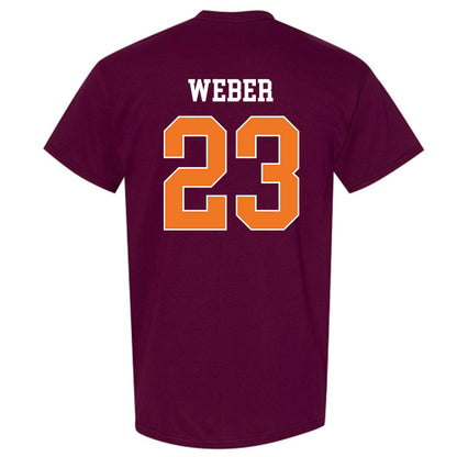 Virginia Tech - NCAA Baseball : Ben Weber - Classic Shersey T-Shirt-1