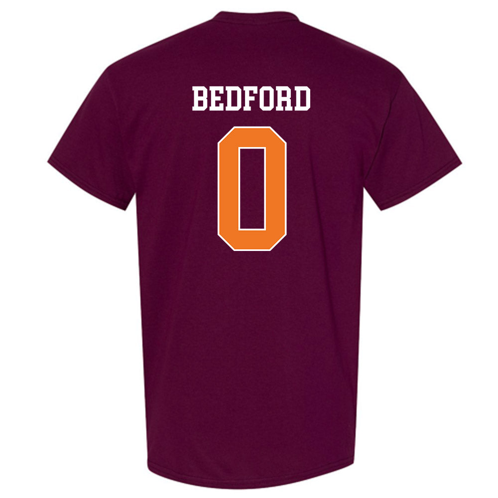 Virginia Tech - NCAA Men's Basketball : Jailen Bedford - Classic Shersey T-Shirt-1