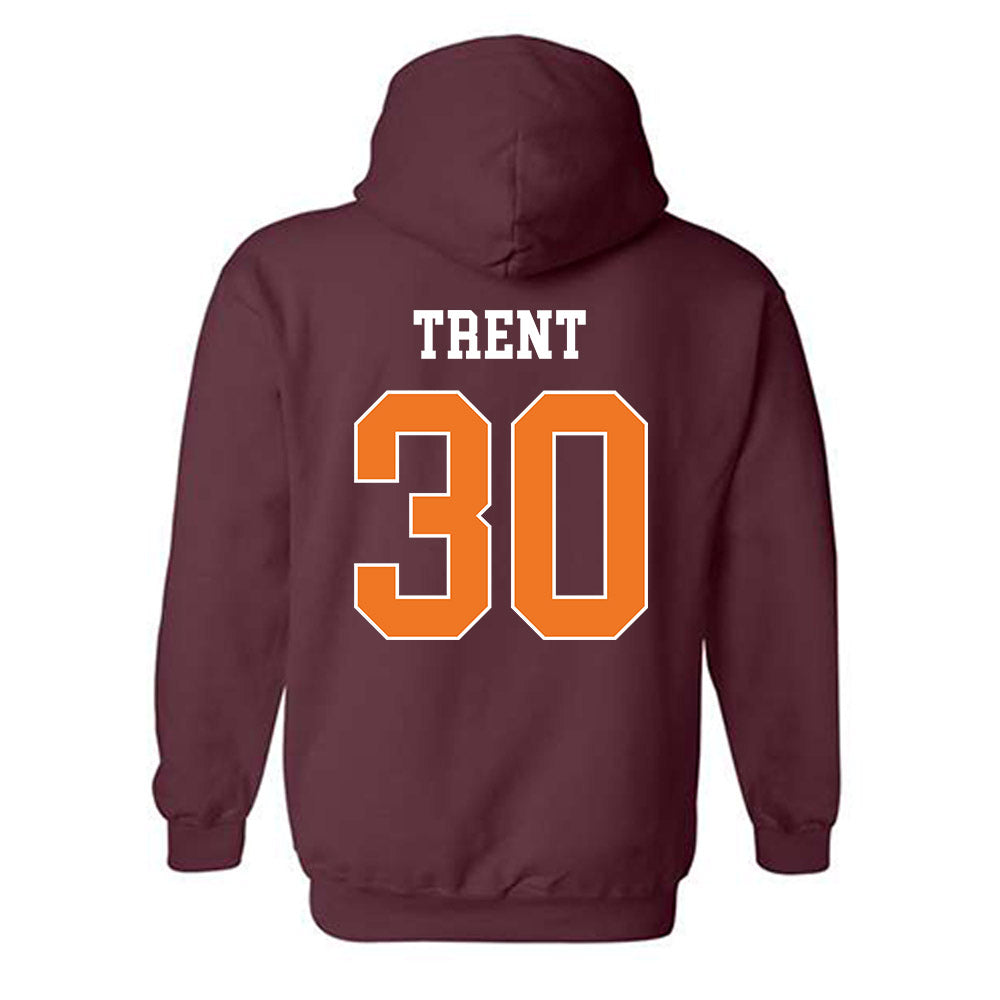 Virginia Tech - NCAA Women's Basketball : Aniya Trent - Classic Shersey Hooded Sweatshirt-1