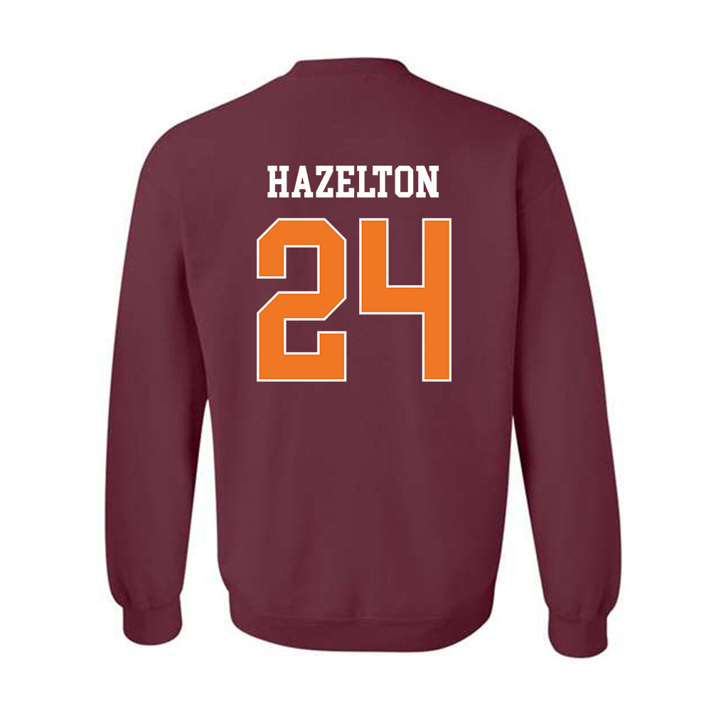 Virginia Tech - NCAA Women's Volleyball : Reese Hazelton - Classic Shersey Crewneck Sweatshirt-1