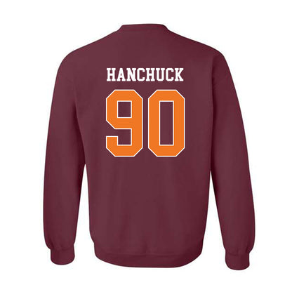 Virginia Tech - NCAA Football : Andrew Hanchuck - Classic Shersey Crewneck Sweatshirt-1