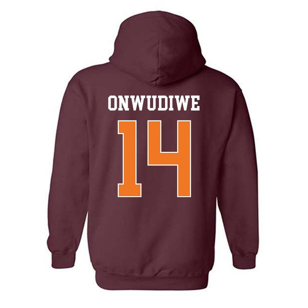 Virginia Tech - NCAA Men's Soccer : Osi Onwudiwe - Classic Shersey Hooded Sweatshirt-1
