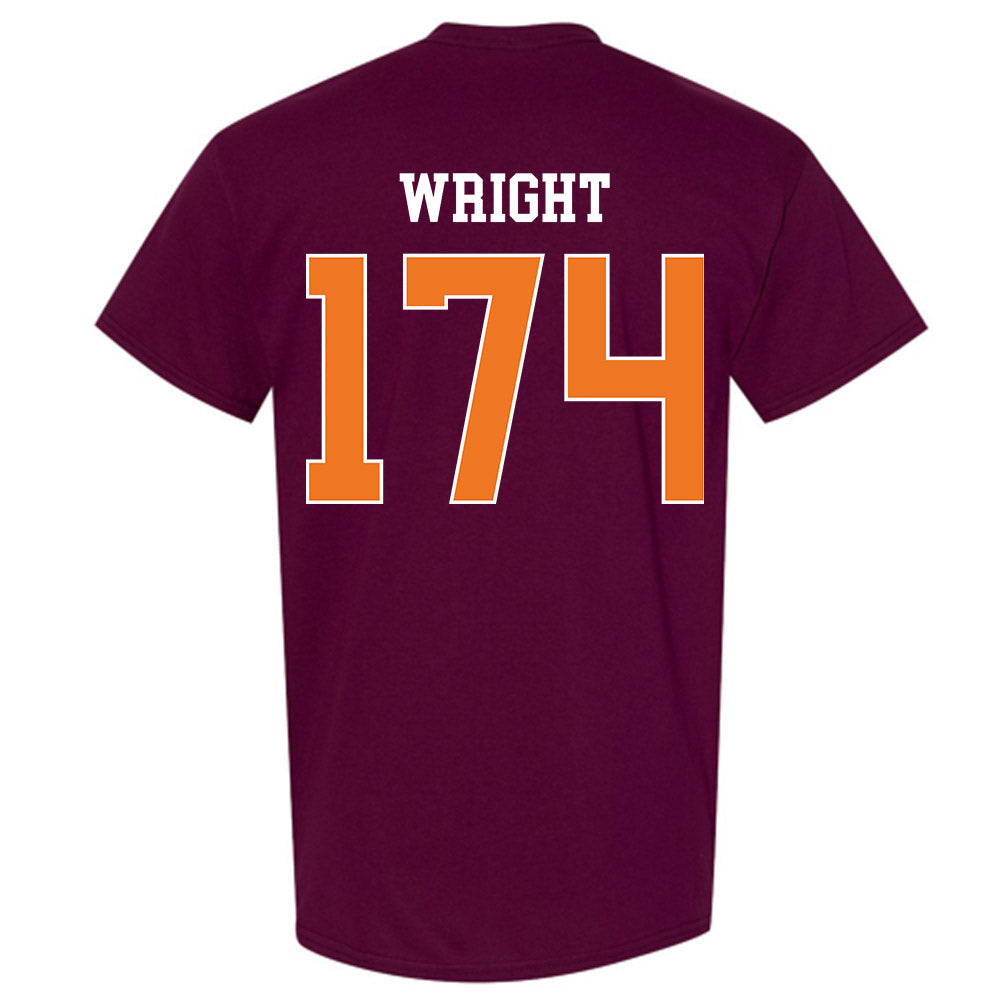 Virginia Tech - NCAA Wrestling : Gage Wright - Classic Shersey T-Shirt-1