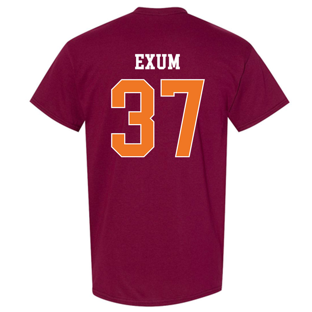 Virginia Tech - NCAA Baseball : Jacob Exum - Classic Shersey T-Shirt