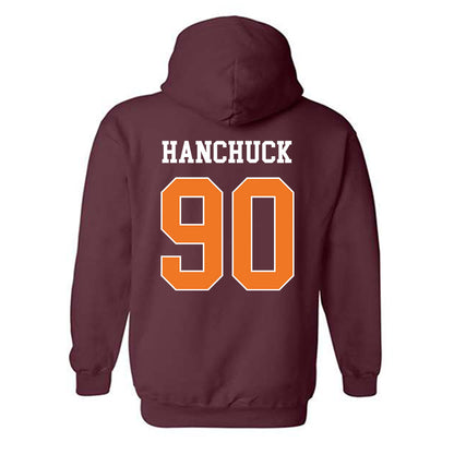 Virginia Tech - NCAA Football : Andrew Hanchuck - Classic Shersey Hooded Sweatshirt-1