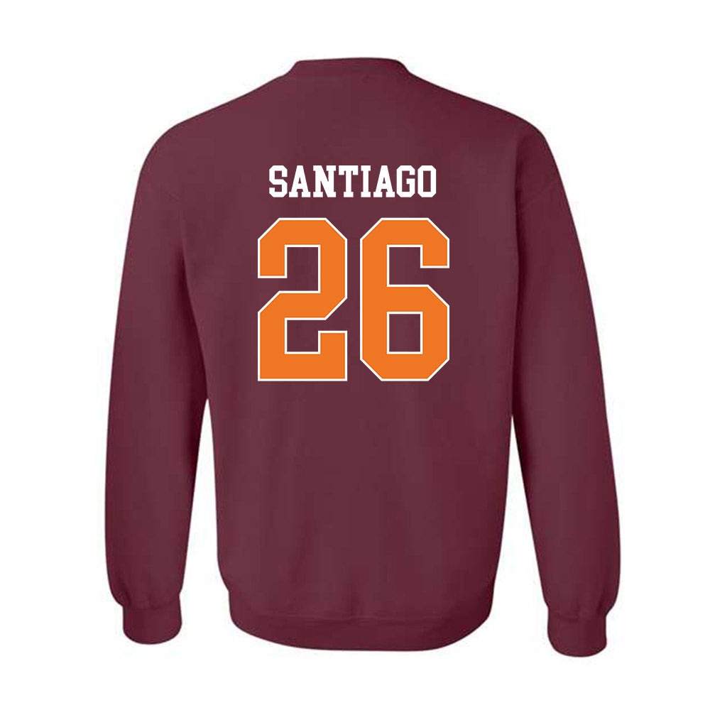 Virginia Tech - NCAA Football : Antwone Santiago - Classic Shersey Crewneck Sweatshirt-1
