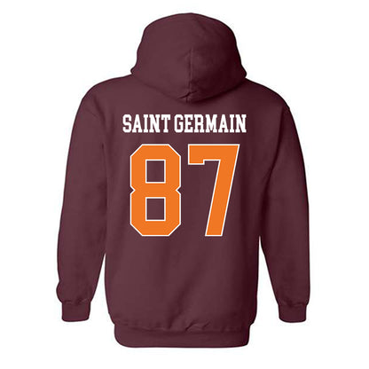 Virginia Tech - NCAA Football : Harrison Saint Germain - Classic Shersey Hooded Sweatshirt-1