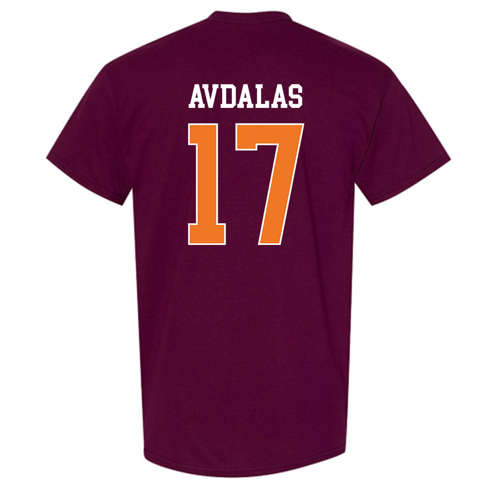 Virginia Tech - NCAA Men's Basketball : Neoklis Avdalas - Classic Shersey T-Shirt-1