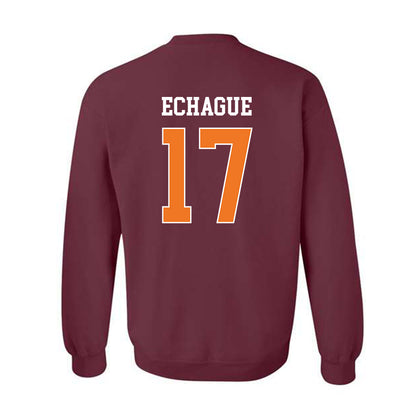 Virginia Tech - NCAA Men's Soccer : Beltran Echague - Classic Shersey Crewneck Sweatshirt-1