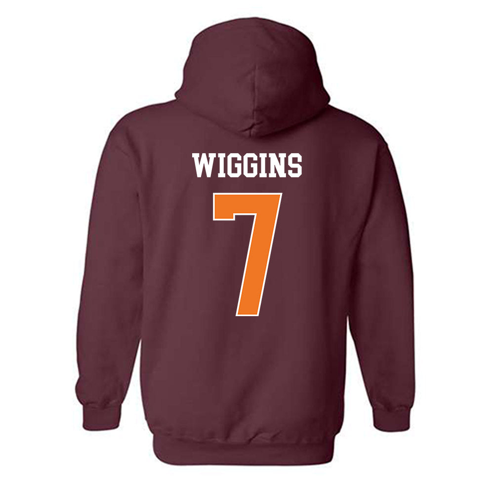Virginia Tech - NCAA Football : Chanz Wiggins - Classic Shersey Hooded Sweatshirt