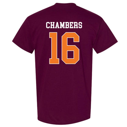 Virginia Tech - NCAA Football : Noah Chambers - Classic Shersey T-Shirt-1