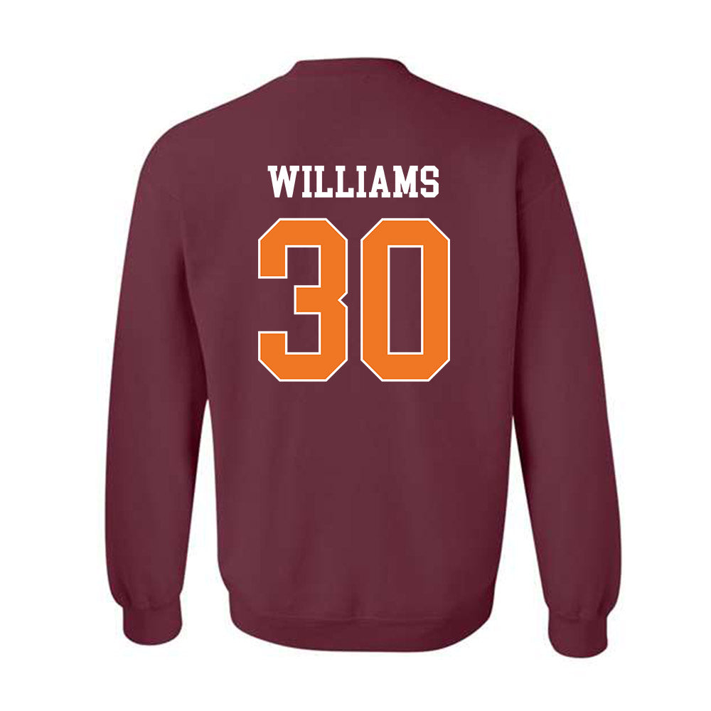 Virginia Tech - NCAA Football : Krystian Williams - Classic Shersey Crewneck Sweatshirt