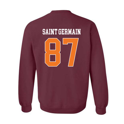 Virginia Tech - NCAA Football : Harrison Saint Germain - Classic Shersey Crewneck Sweatshirt-1