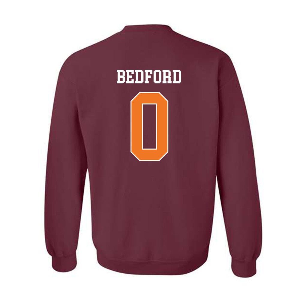 Virginia Tech - NCAA Men's Basketball : Jailen Bedford - Classic Shersey Crewneck Sweatshirt-1