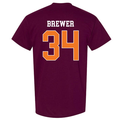 Virginia Tech - NCAA Women's Lacrosse : Jane Brewer - Classic Shersey T-Shirt-1