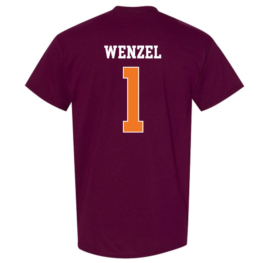 Virginia Tech - NCAA Women's Basketball : Carleigh Wenzel - Classic Shersey T-Shirt-1