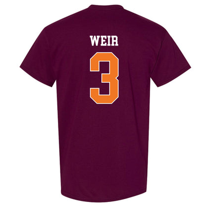 Virginia Tech - NCAA Women's Soccer : Anna Weir - Classic Shersey T-Shirt-1